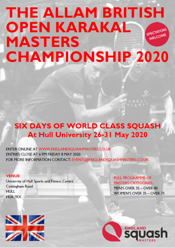 England Squash Masters
